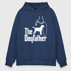 The Dogfather - пародия – Мужское худи Oversize хлопок с принтом купить со скидкой в -21%
