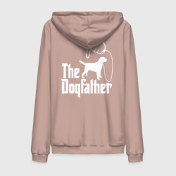 Мужская толстовка на молнии хлопок The Dogfather - пародия