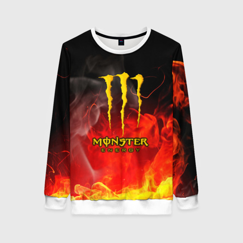 Женский свитшот 3D Monster energy, цвет 3D печать