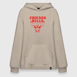 Худи SuperOversize хлопок Chicago Bulls