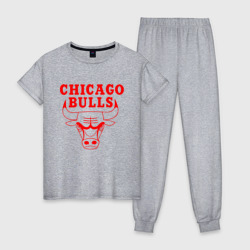 Женская пижама хлопок Chicago Bulls