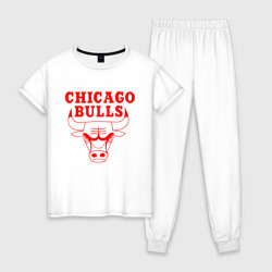 Женская пижама хлопок Chicago Bulls