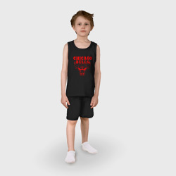 Детская пижама с шортами хлопок Chicago Bulls - фото 2