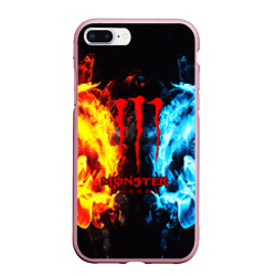 Чехол для iPhone 7Plus/8 Plus матовый Monster energy