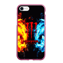 Чехол для iPhone 7/8 матовый Monster energy