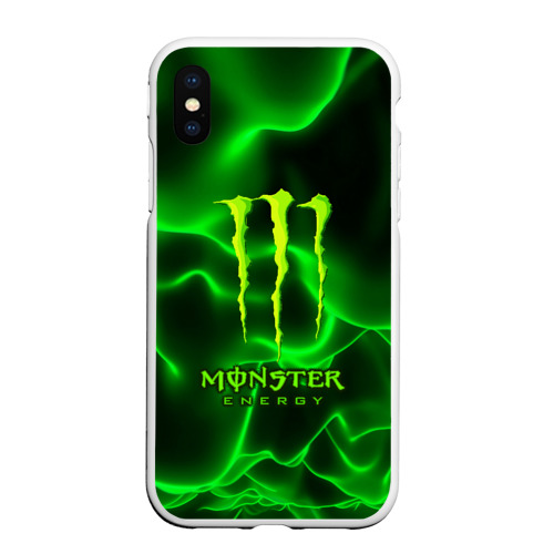 Чехол для iPhone XS Max матовый MONSTER ENERGY