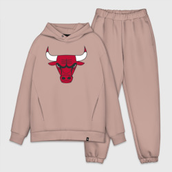 Мужской костюм oversize хлопок Chicago Bulls