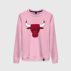 Женский свитшот хлопок Chicago Bulls