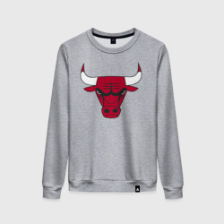 Женский свитшот хлопок Chicago Bulls