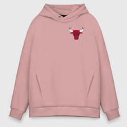 Мужское худи Oversize хлопок Chicago Bulls