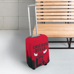 Чехол для чемодана 3D Chicago Bulls - фото 2