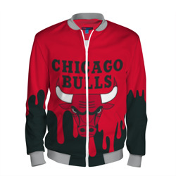 Мужской бомбер 3D Chicago Bulls