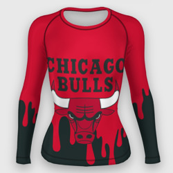 Женский рашгард 3D Chicago Bulls