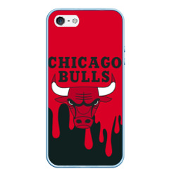 Чехол для iPhone 5/5S матовый Chicago Bulls