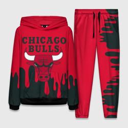 Женский костюм с толстовкой 3D Chicago Bulls