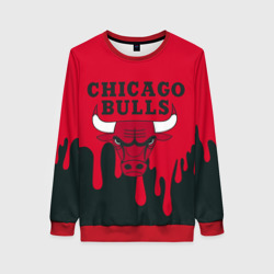 Женский свитшот 3D Chicago Bulls