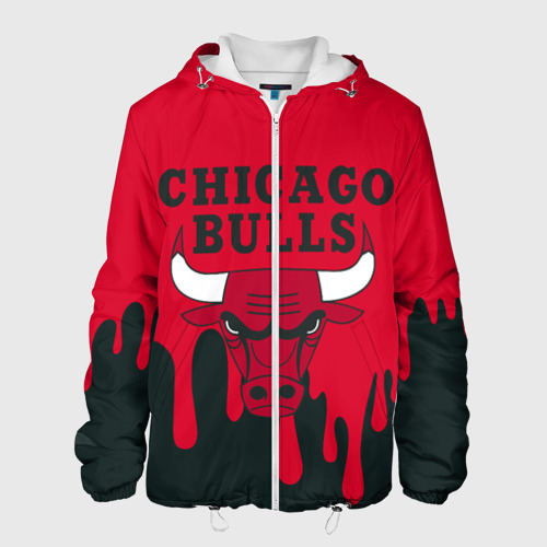 Мужская куртка 3D Chicago Bulls, цвет 3D печать