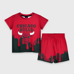 Детский костюм с шортами 3D Chicago Bulls