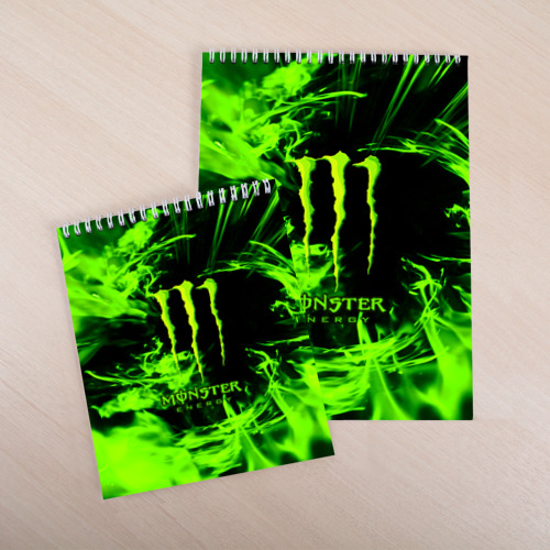 Скетчбук MONSTER ENERGY, цвет белый - фото 4