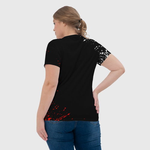 Женская футболка 3D Добро и зло, Payton Moormeier, цвет 3D печать - фото 7