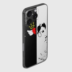 Чехол для iPhone 16 Pro силиконовый с защитой камеры Добро и зло, Payton Moormeier - фото 2