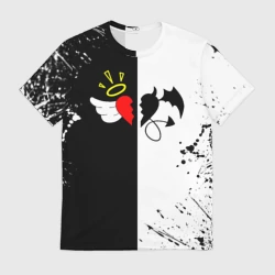 Мужская футболка 3D Добро и зло, Payton Moormeier