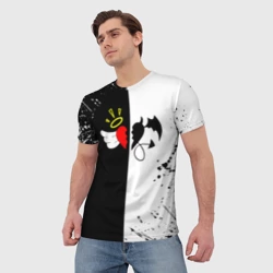 Мужская футболка 3D Добро и зло, Payton Moormeier - фото 2