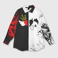 Мужская рубашка oversize 3D Payton Moormeier спина