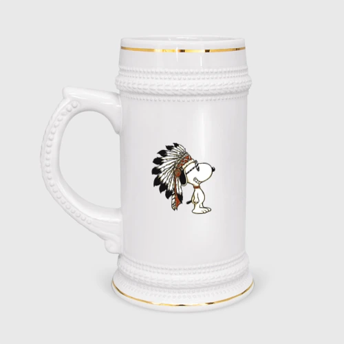 Кружка пивная Snoopy