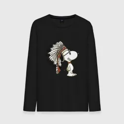 Мужской лонгслив хлопок Snoopy