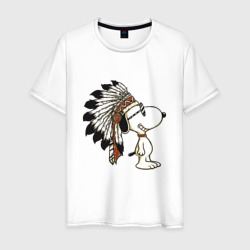 Мужская футболка хлопок Snoopy
