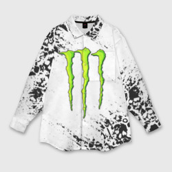 Мужская рубашка oversize 3D Monster energy