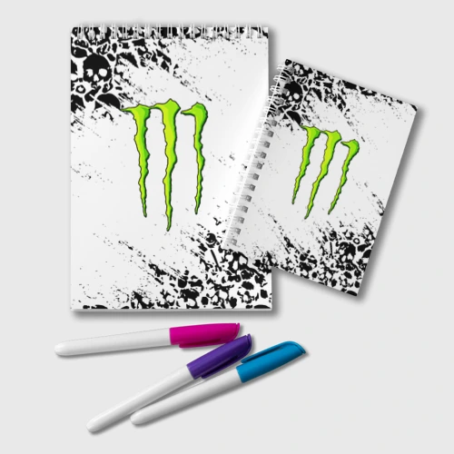 Блокнот Monster energy