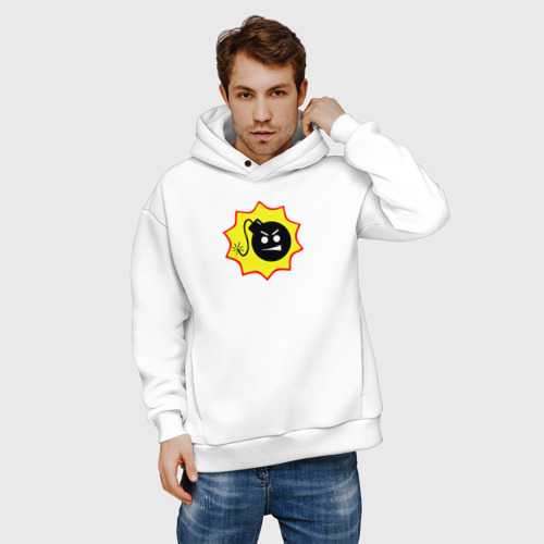 Мужское худи Oversize хлопок Serious Sam 4 - фото 3