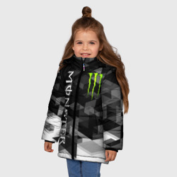 Зимняя куртка для девочек 3D Monster energy - фото 2