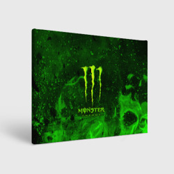 Холст прямоугольный Monster energy