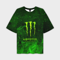 Мужская футболка oversize 3D Monster energy