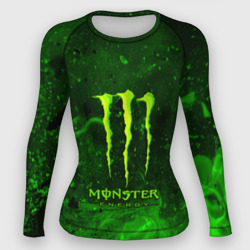 Женский рашгард 3D Monster energy