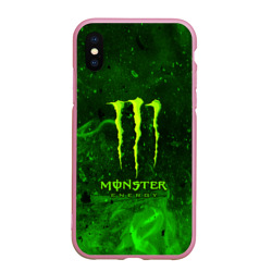 Чехол для iPhone XS Max матовый Monster energy