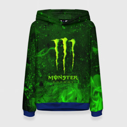 Женская толстовка 3D Monster energy