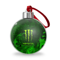 Ёлочный шар Monster energy