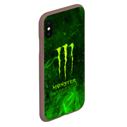 Чехол для iPhone XS Max матовый Monster energy - фото 2