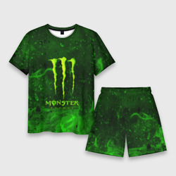 Мужской костюм с шортами 3D Monster energy