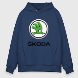 Мужское худи Oversize хлопок Skoda