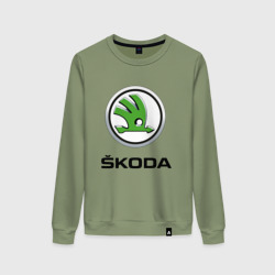 Женский свитшот хлопок Skoda