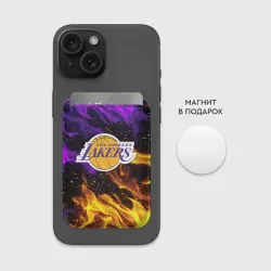 Картхолдер Magsafe магнитный LA Lakers - фото 2