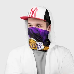 Бандана-труба 3D LA Lakers - фото 2