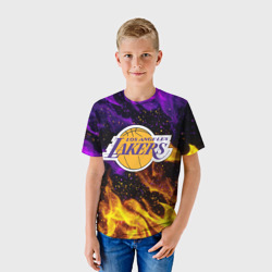 Детская футболка 3D LA Lakers - фото 2
