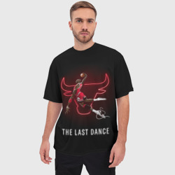 Мужская футболка oversize 3D The Last Dance - фото 2