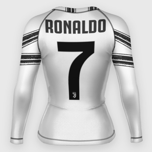 Женский рашгард 3D Ronaldo home 20-21, цвет 3D печать - фото 2